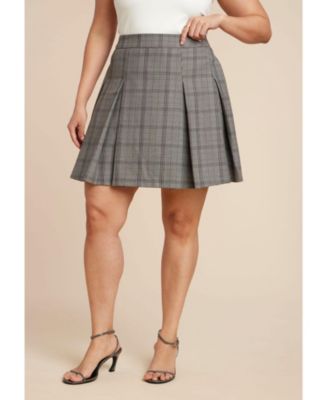 Women's Pleated Mini Skirt