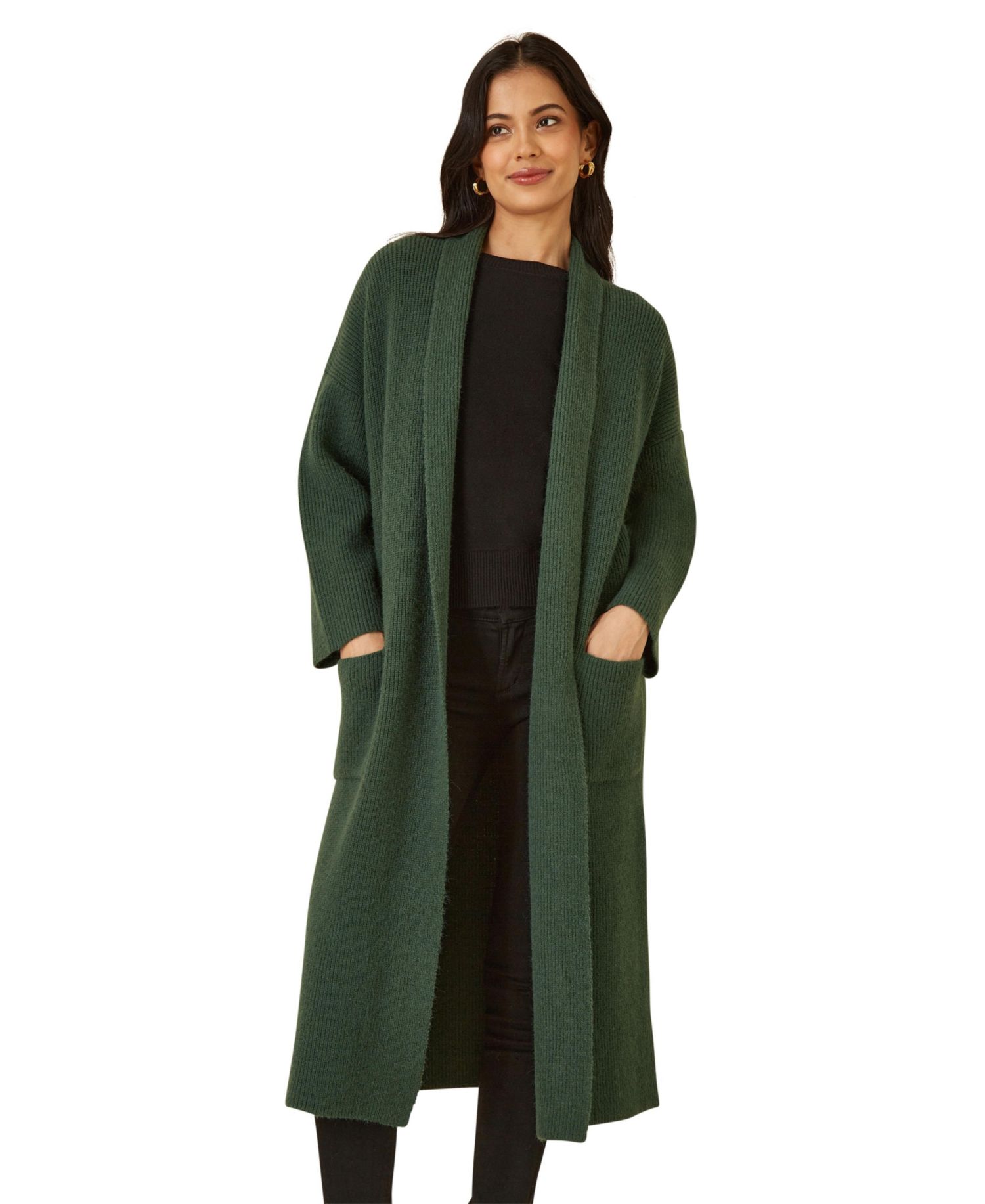Women's Knitted Maxi Cardigan