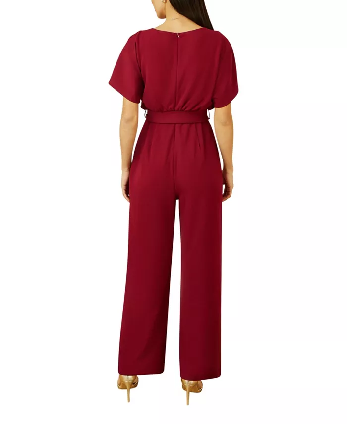 Women's Batwing Stretch Jumpsuit - thumbnail 8