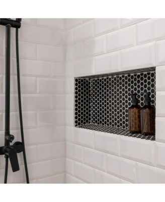 Recessed Shower Niche Wall Shelf for Bathroom Storage and Organization