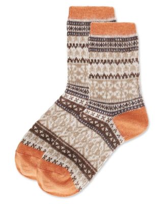 Women's Holiday Wonder Fairisle Soft-fit Crew Socks