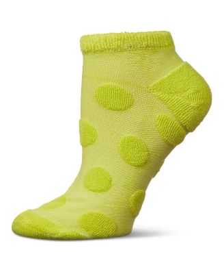 Women's Terry Dot Low Cut Socks