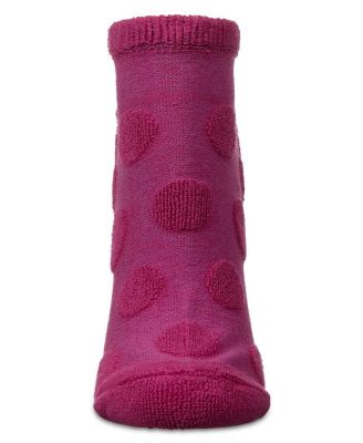 Women's Terry Dot Low Cut Socks