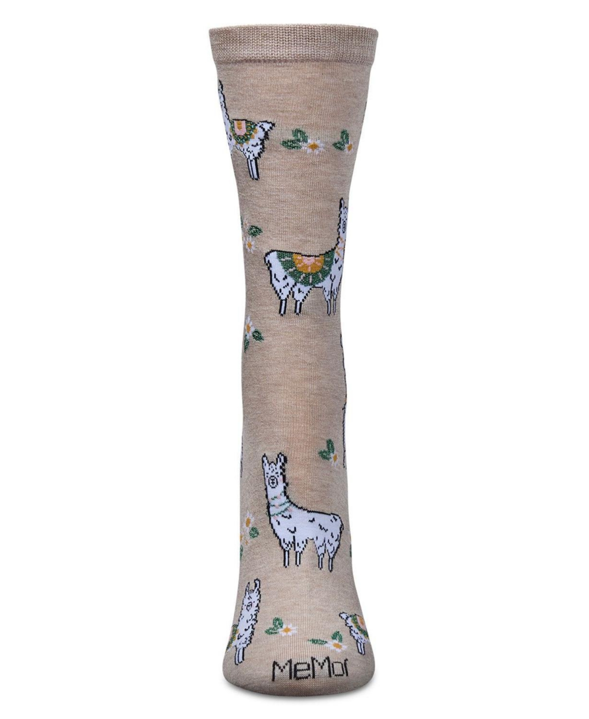 MeMoi Women's Alpaca Rayon From Crew Socks