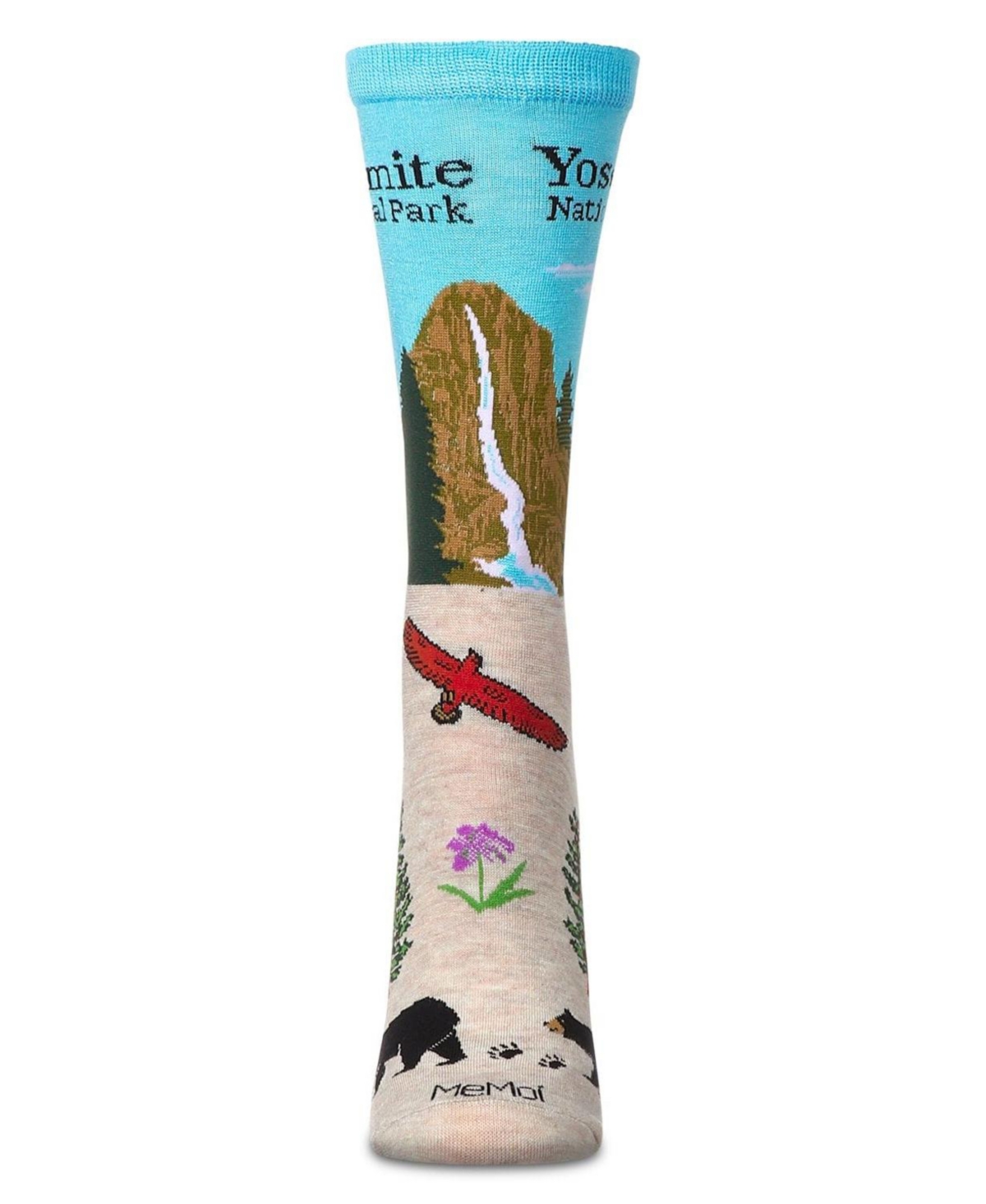 MeMoi Women's Yosemite Rayon From Crew Socks