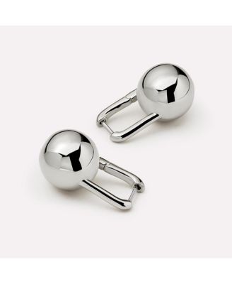 Statement Earrings - Perry Silver