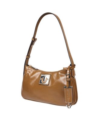 Crinkle Finish Shoulder Bag