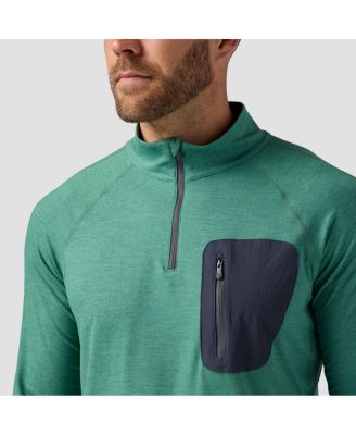 Men's Destination 1/4-Zip Top Performance Shirts Long Sleeve