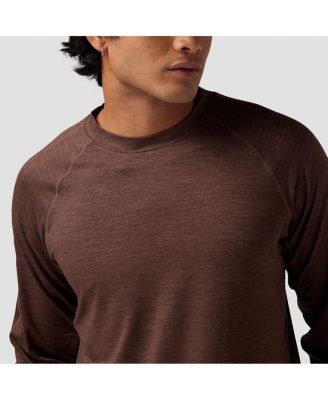 Men's Destination Long-Sleeve Crew Top Performance Shirts Long Sleeve