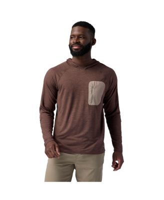 Men's Destination Pullover Hoodie Performance Shirts Long Sleeve