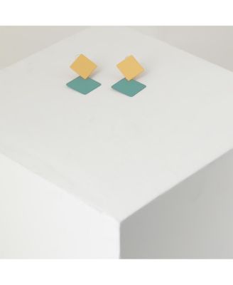 Women's Gold Plated Designer Drop Earrings