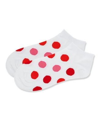 Women's Polka Dance Soft-Fit Cotton-Rich Low Cut Socks