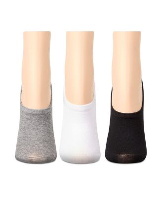 Women's 3 Pair Silky-Soft No Show Rayon Blend Sneaker Liners