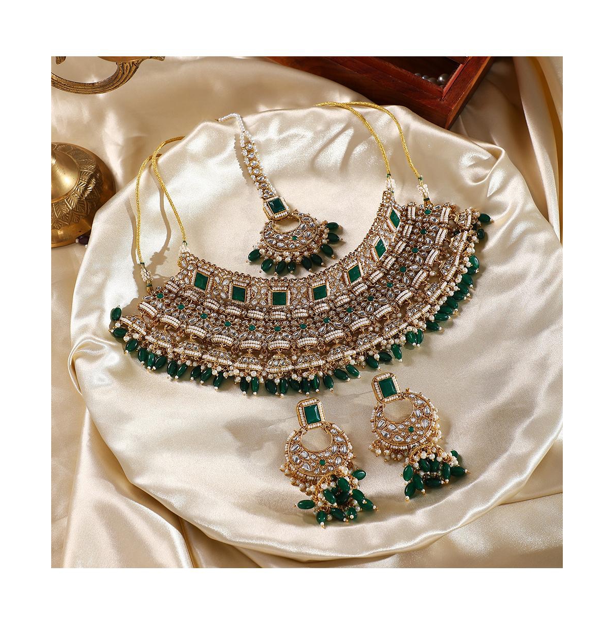Sohi Women's The Sultana Jewellery Set In Gold