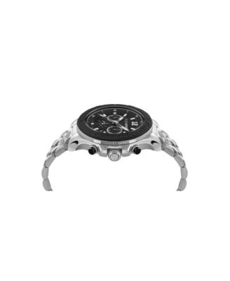 Men's Warrior Tech Chronograph Date Quartz Stainless Steel Bracelet Watch, 47.5mm