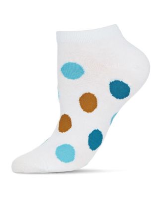 Women's Polka Dance Soft-Fit Cotton-Rich Low Cut Socks