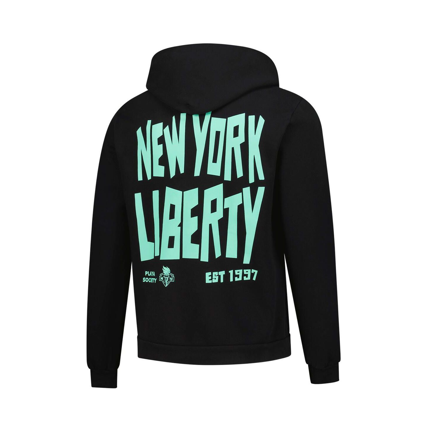 Худи Playa Society Black New York Liberty 1997 WNBA Premium — фото 2