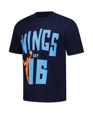 Men's and Women's Blue Dallas Wings Established 2016 Premium T-Shirt