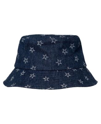 Women's Navy Dallas Cowboys Denim Bucket Hat