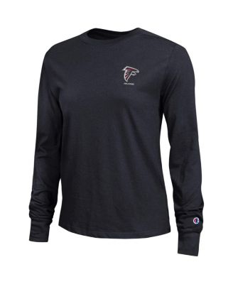 Women's Black Atlanta Falcons Core Long-Sleeve T-Shirt