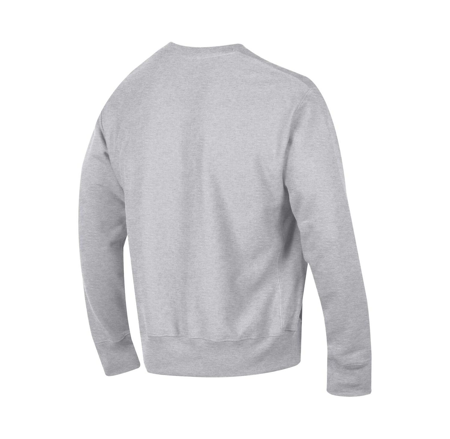 Men's Heather Gray Los Angeles Rams Reverse Weave Fleece Pullover Sweatshirt