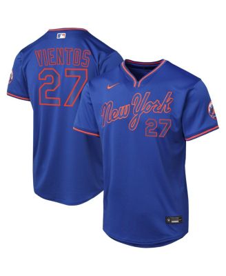 Nike - Big Boys and Girls Mark Vientos Royal New York Mets Alternate 2 Limited Jersey