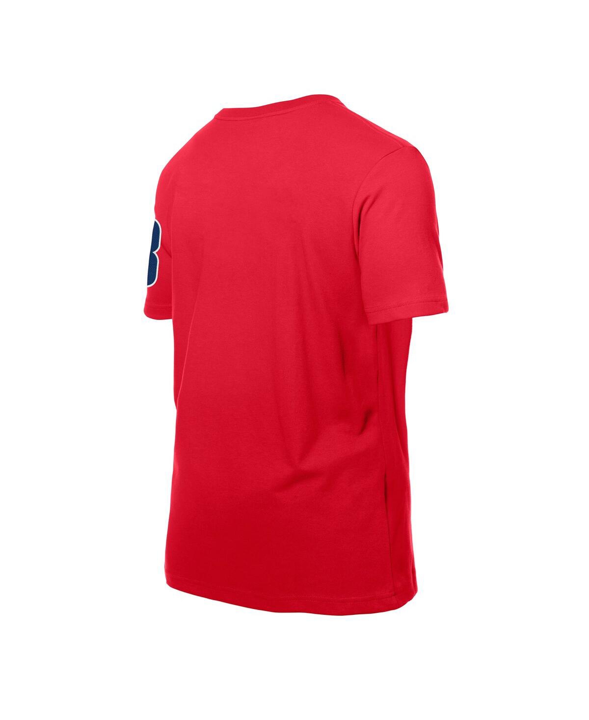 New Era Men's Bryce Harper Red Philadelphia Phillies Design Lab Name Number T-shirt In Red