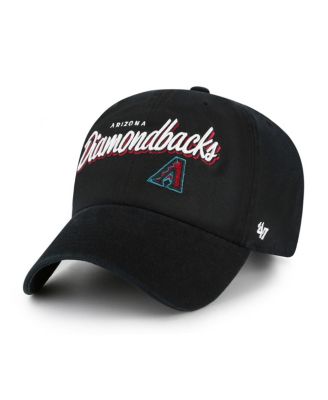 '47 Brand - Women's Black Arizona Diamondbacks Ariana Clean Up Adjustable Hat