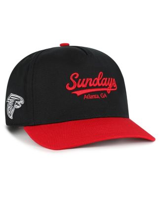 '47 Brand - Men's Black/Red Atlanta Falcons Sundays Sure Shot Hitch Two-Tone Adjustable Hat
