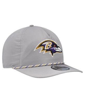 Men's Gray Baltimore Ravens Rope 19TWENTY Hat
