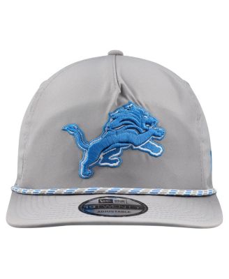 Men's Silver Detroit Lions Rope 19TWENTY Hat