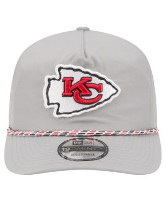 Men's Gray Kansas City Chiefs Rope 19TWENTY Hat