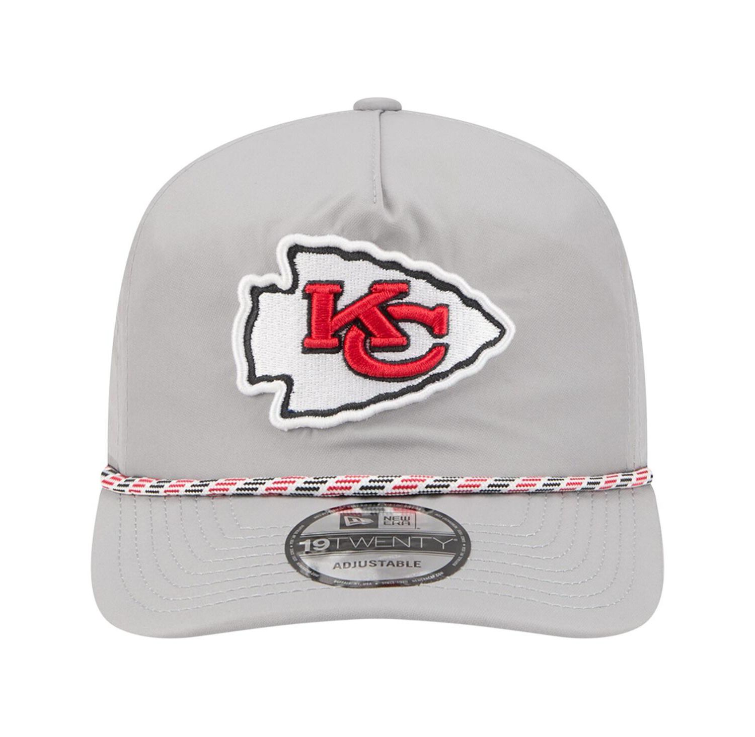 Men's Gray Kansas City Chiefs Rope 19TWENTY Hat