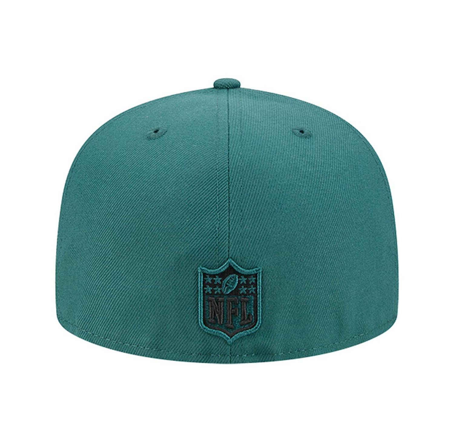 Men's Midnight Green Philadelphia Eagles Tri-Hit 59FIFTY Fitted Hat