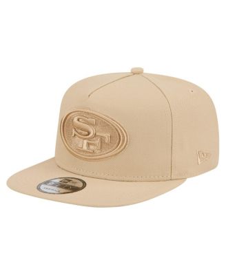 New Era - Men's Light Beige San Francisco 49ers Color Pack A-Frame 9FIFTY Snapback Hat