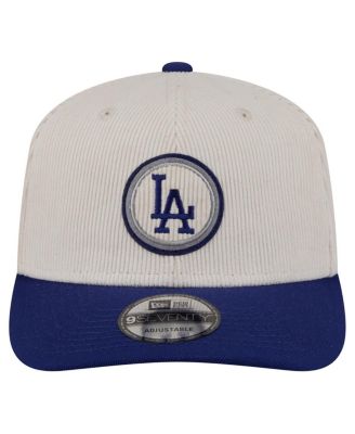 Men's Cream/Dark Blue Los Angeles Dodgers Loyal 9SEVENTY Adjustable Hat