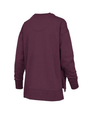 Women's Maroon Minnesota Golden Gophers Bonanza Chenille Harper Script Sweatshirt