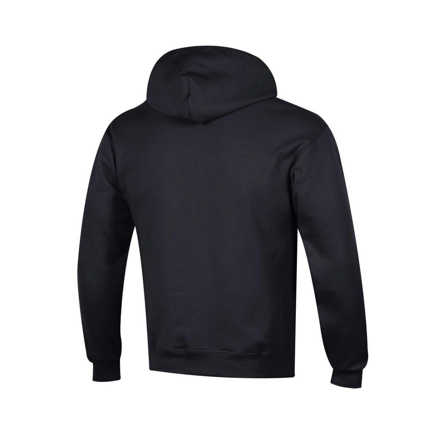Мужское худи Champion Crimson USC Trojans Arched Logo Fleece Pullover, цвет: Чёрный — фото 2