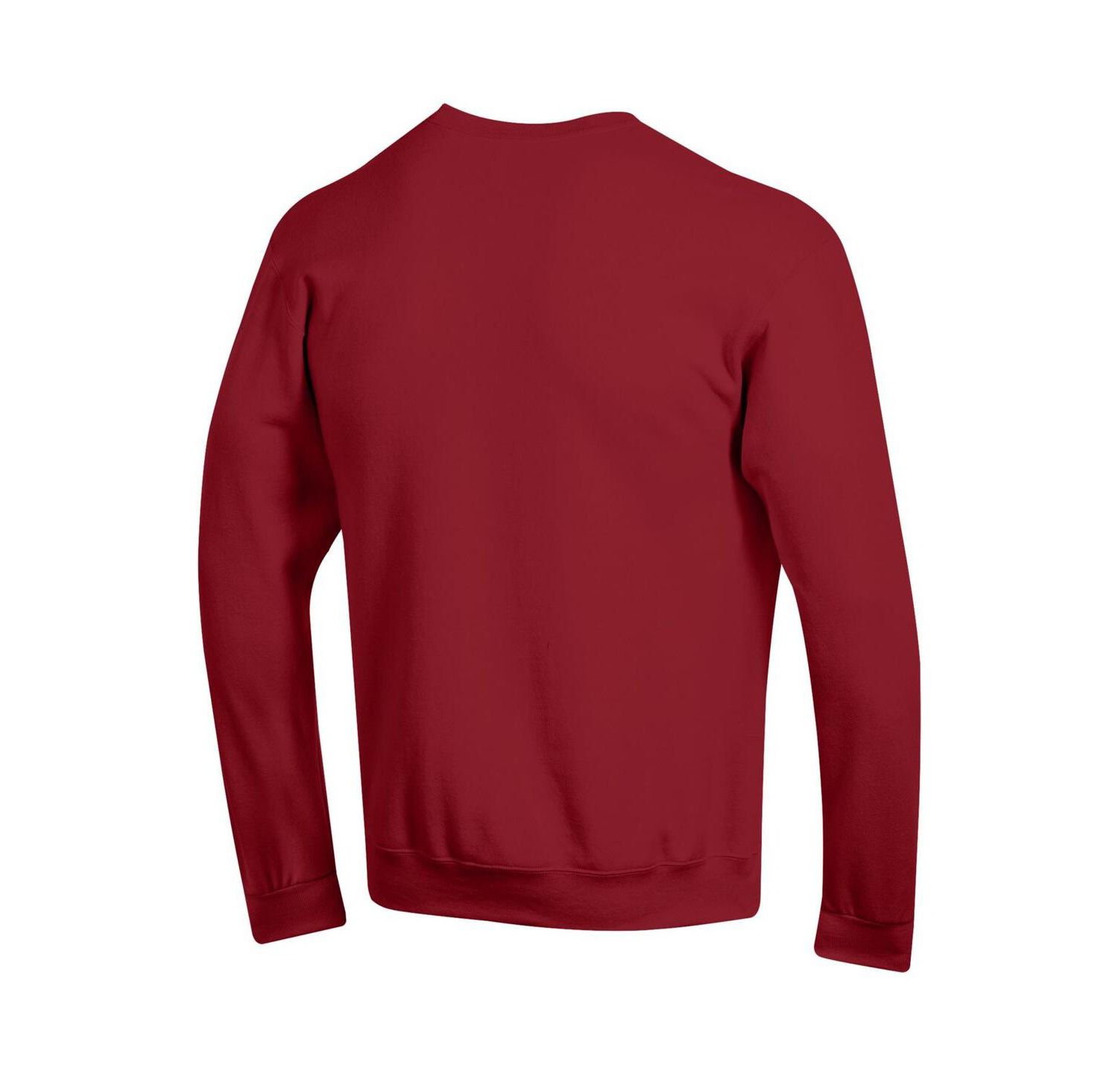 Men's Crimson Alabama Crimson Tide Basic Arch Fleece Pullover Sweatshirt