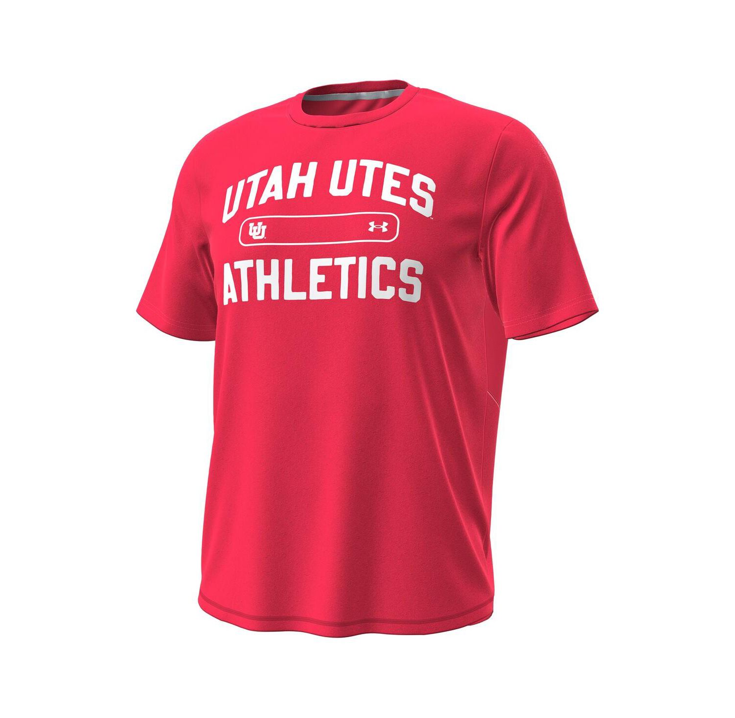 Men's Red Utah Utes Sideline Knockout T-Shirt