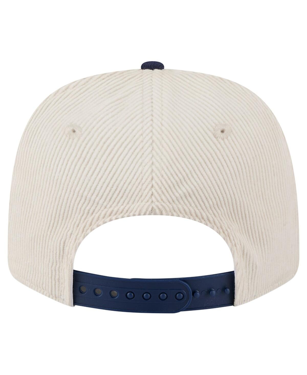 New Era Men's Cream/navy Milwaukee Brewers Loyal 9seventy Adjustable Hat In Neutral