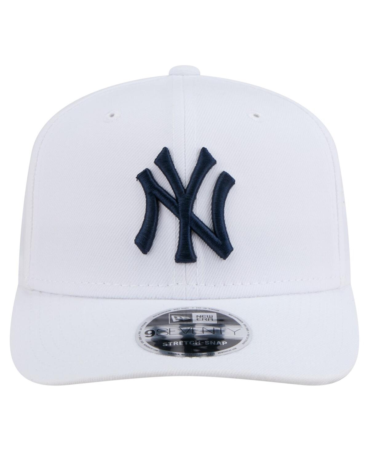 New Era Men's White New York Yankees Coolera 9seventy Adjustable Hat In White