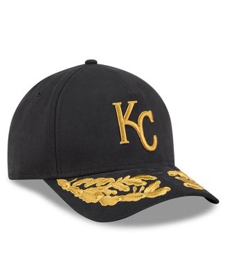 Men's Black Kansas City Royals A-Frame 9FORTY Adjustable Hat
