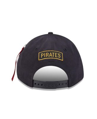 Men's Black Pittsburgh Pirates A-Frame 9FORTY Adjustable Hat