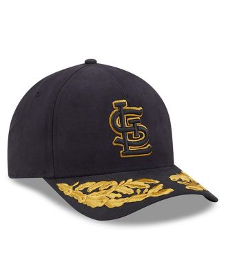 Men's Black St. Louis Cardinals A-Frame 9FORTY Adjustable Hat