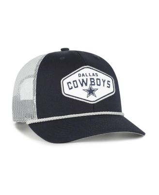Big Boys and Girls Navy Dallas Cowboys Ace Out Rope Trucker Adjustable Hat