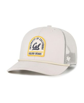 '47 Brand - Men's and Women's Cream Cal Bears Core Inline Gravestone Adjustable Trucker Hat
