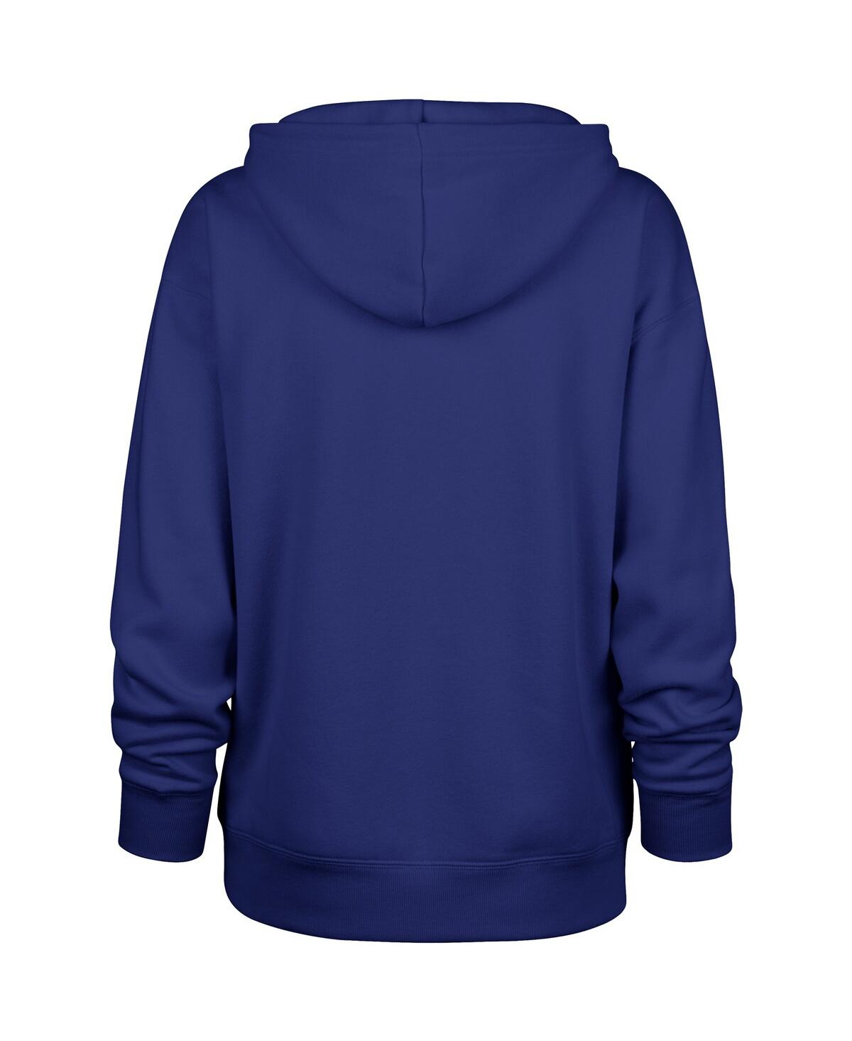 47 Brand Women'sâ Royal Indianapolis Colts Whirlwind Naomi Pullover Hoodie In Blue