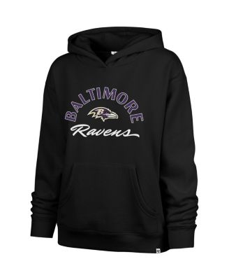 Women's&nbsp;Black Baltimore Ravens Whirlwind Naomi Pullover Hoodie