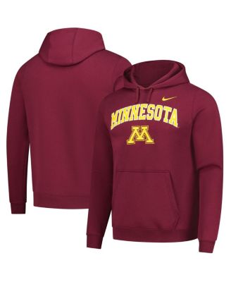 Nike - Men's Maroon Minnesota Golden Gophers Club Pullover Hoodie